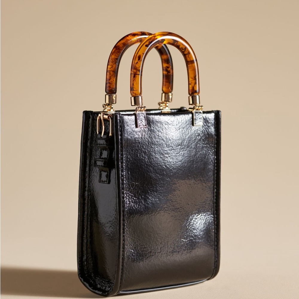 Free People Patent North South Bag NWOT